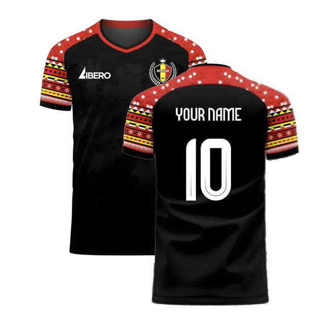Exquisite Belgium 2024-2025 Away Concept Football Kit (Libero) (7-8y) (BNWT) (Your Name) Elegant