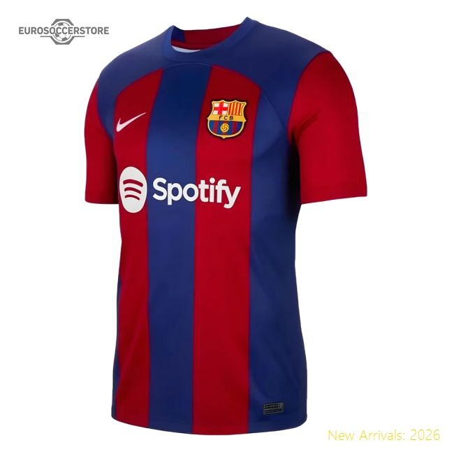 2023-2024 Barcelona Home Authentic Jersey Adidas Climacool