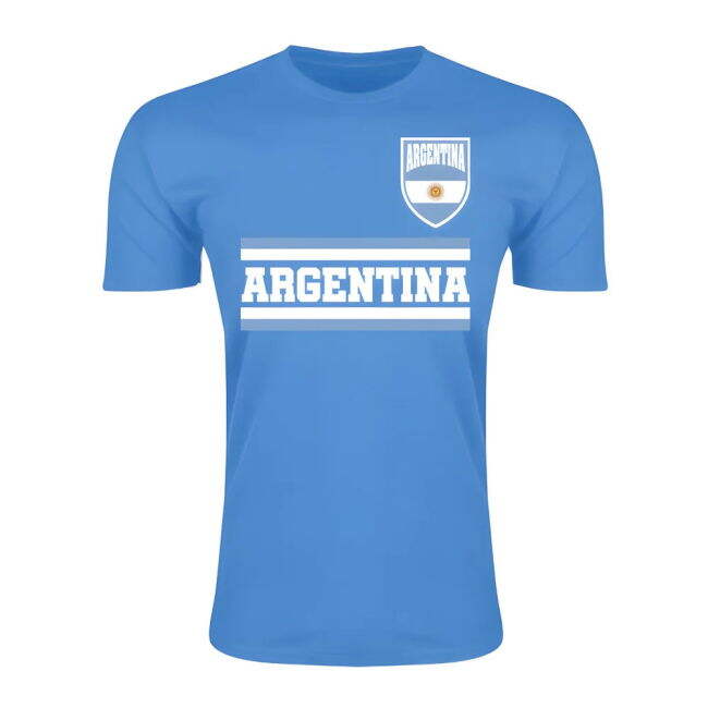 Argentina Core Football Country T-Shirt (Sky)