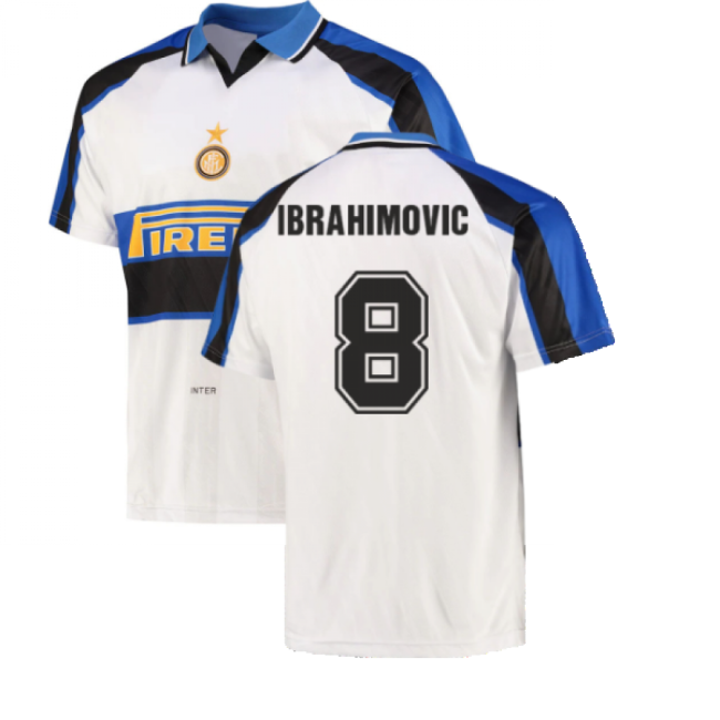 High-quality 1996 Inter Milan Away Shirt (ibrahimovic 8)