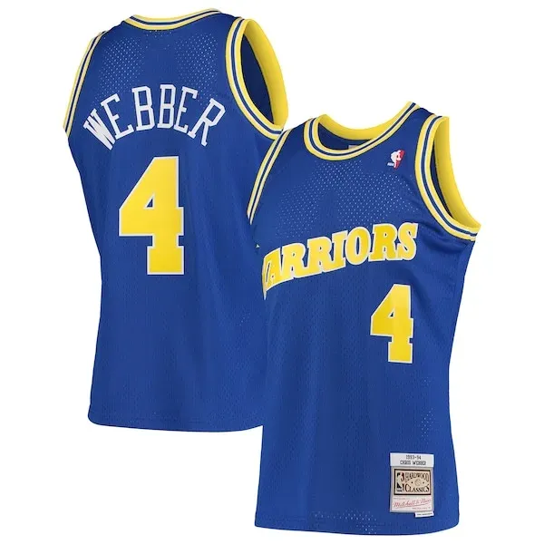 Chris Webber GSW Swingman Jersey - genuine vintage training basketball
