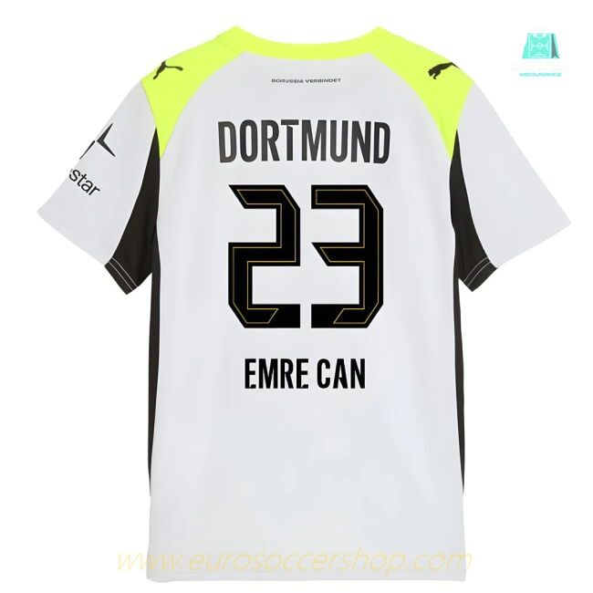 2025-2026 Borussia Dortmund Away Shirt (Kids) (Emre Can 23)