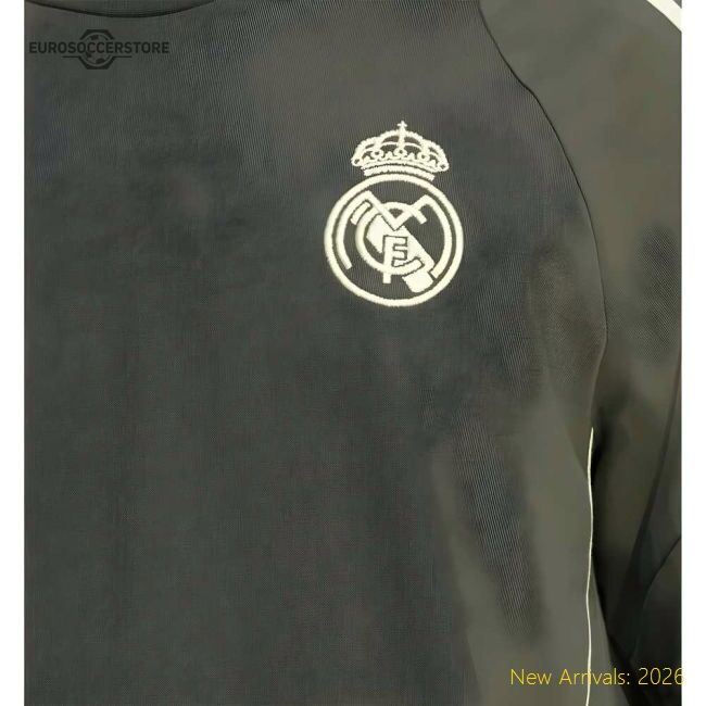 2025-2026 Real Madrid Training Tee (utility Grey) (vini Jr 7)