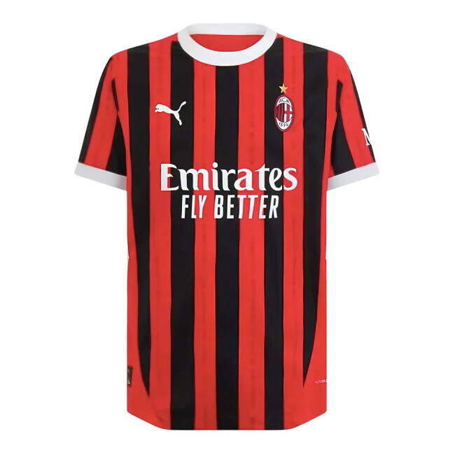 Ibrahimovic 11 Player Issue Style AC Milan Home Pro Shirt 2024-2025