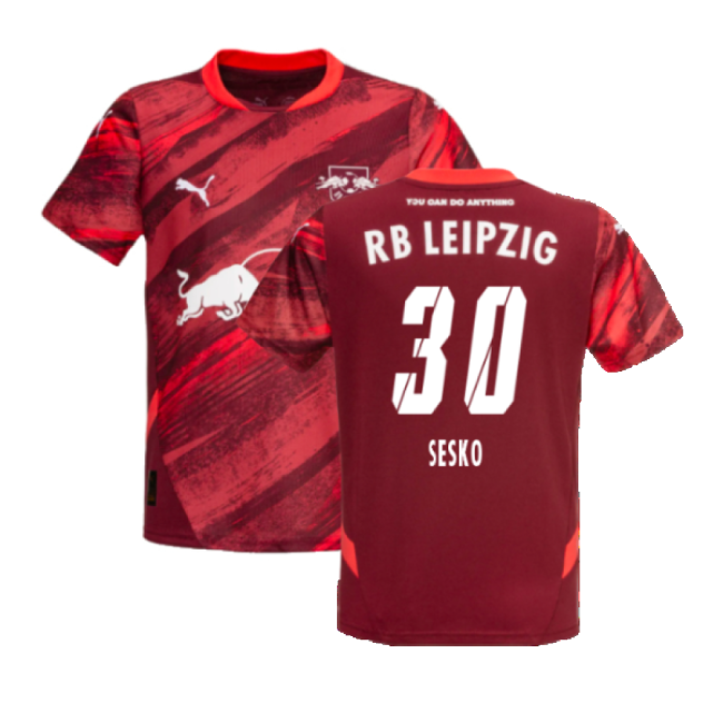 Red Bull Leipzig 2024-2025 Away Shirt - (Kids