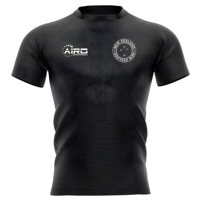 2025-2026 New Zealand All Blacks Home Concept Rugby Shirt