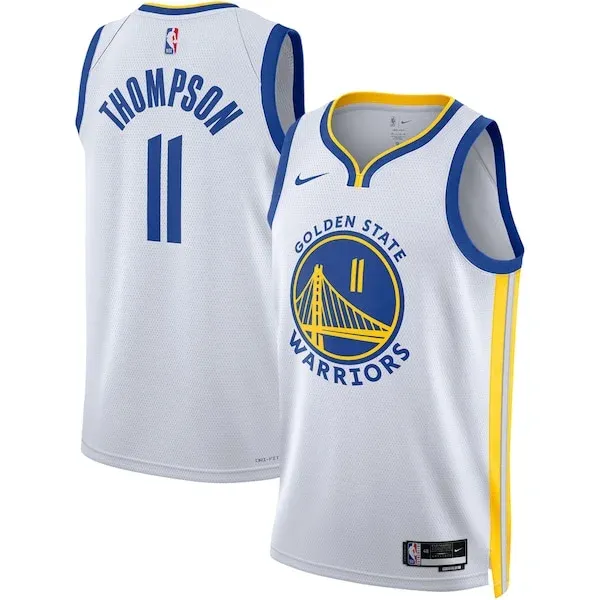 Klay Thompson GSW Swingman Jersey - top-tier contemporary - White