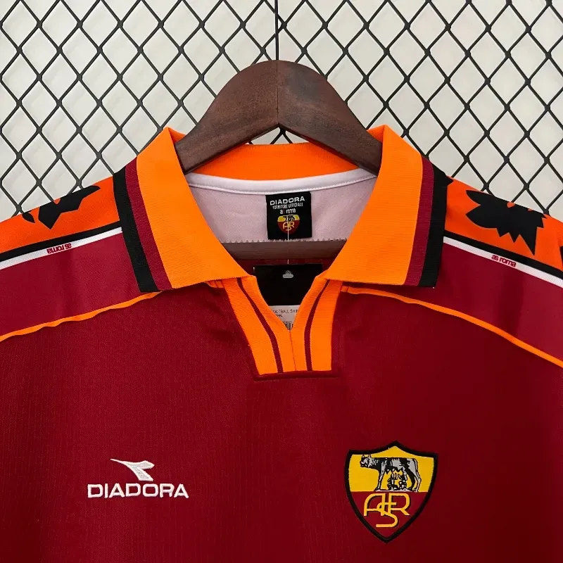 1998-1999 Roma Jersey retro kit