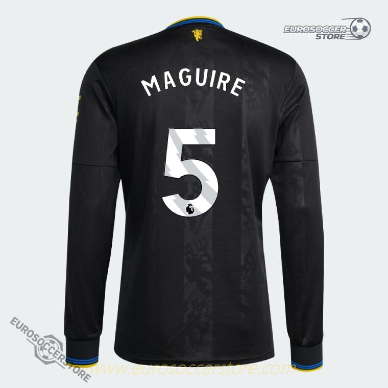 Manchester United 25-26 Season Third Long Sleeve MAGUIRE 5 Jersey