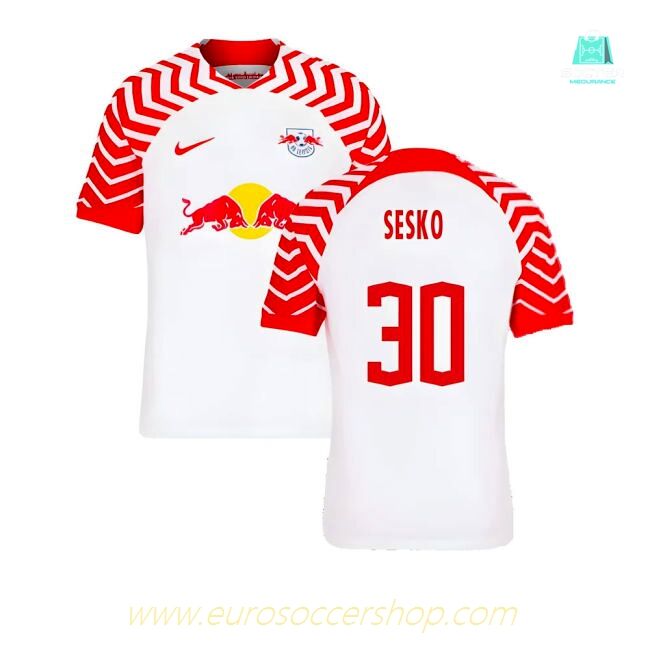 2023-2024 Red Bull Leipzig Home Shirt (Sesko 30)