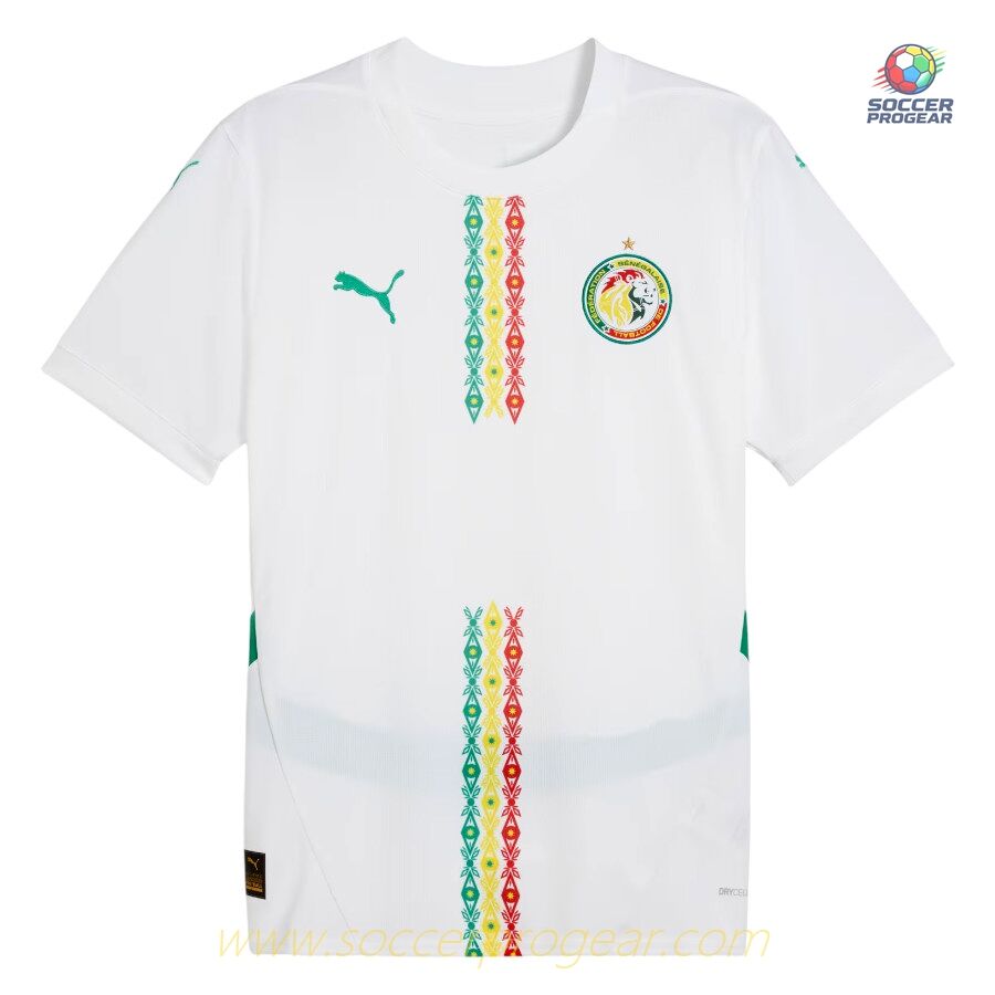 Senegal Home Soccer Shirt Kids Soccer Shirt 2024-25 Edition