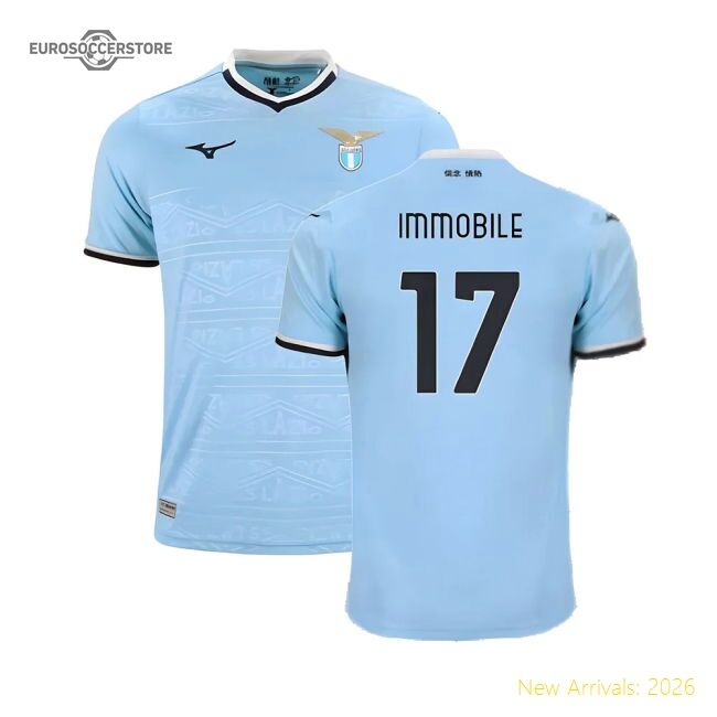 Superior 2024-2025 Ss Lazio Home Shirt (immobile 17) - Cost-effective