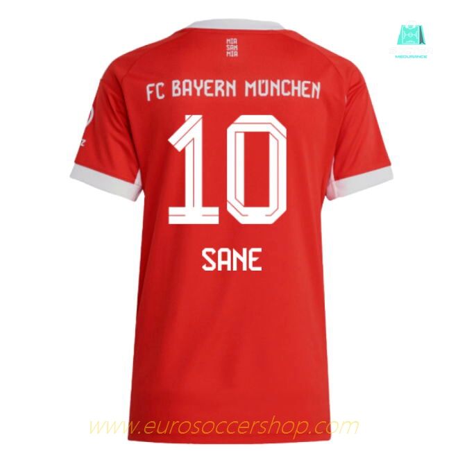 2025-2026 Bayern Munich Home Shirt (Womens) (Sane 10)