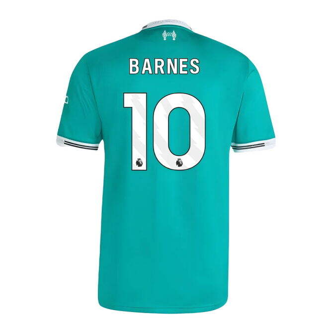 2025-2026 Liverpool Authentic Third Shirt (Barnes 10)