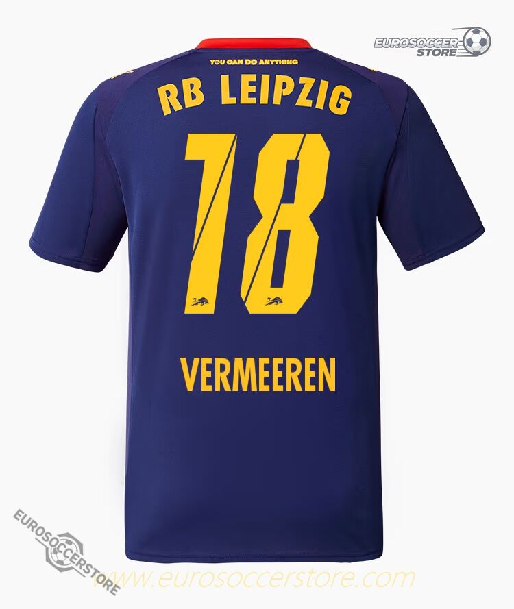 RB Leipzig 25-26 Season Away Jersey - VERMEEREN #18