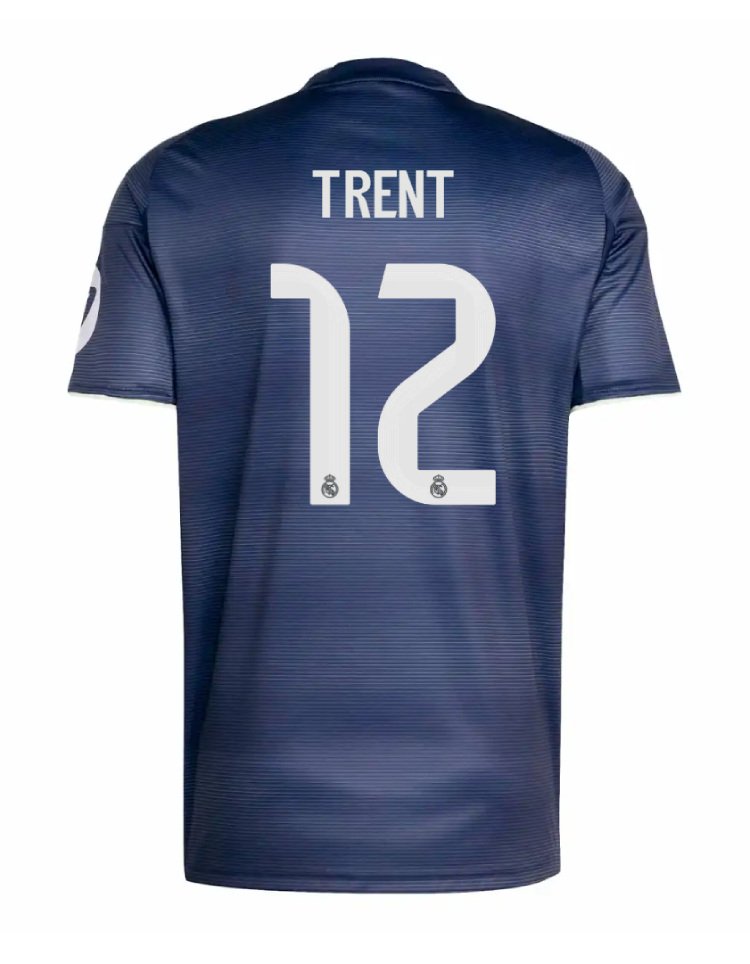 Real Madrid 25-26 Season Trent No. 12 Away Jersey