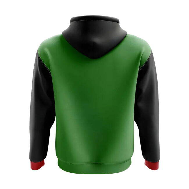 Quality Saint Kitts And Nevis Concept Country Football Hoody (Green)