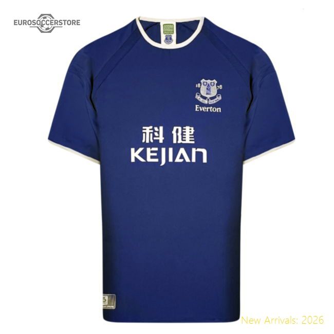 Premium Everton 2003 Anniversary Retro Home Shirt (your Name)