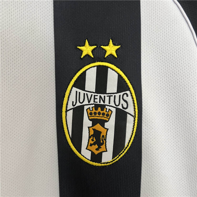 0203 Juventus Retro Home Soccer Football Shirt - Official Replica 89