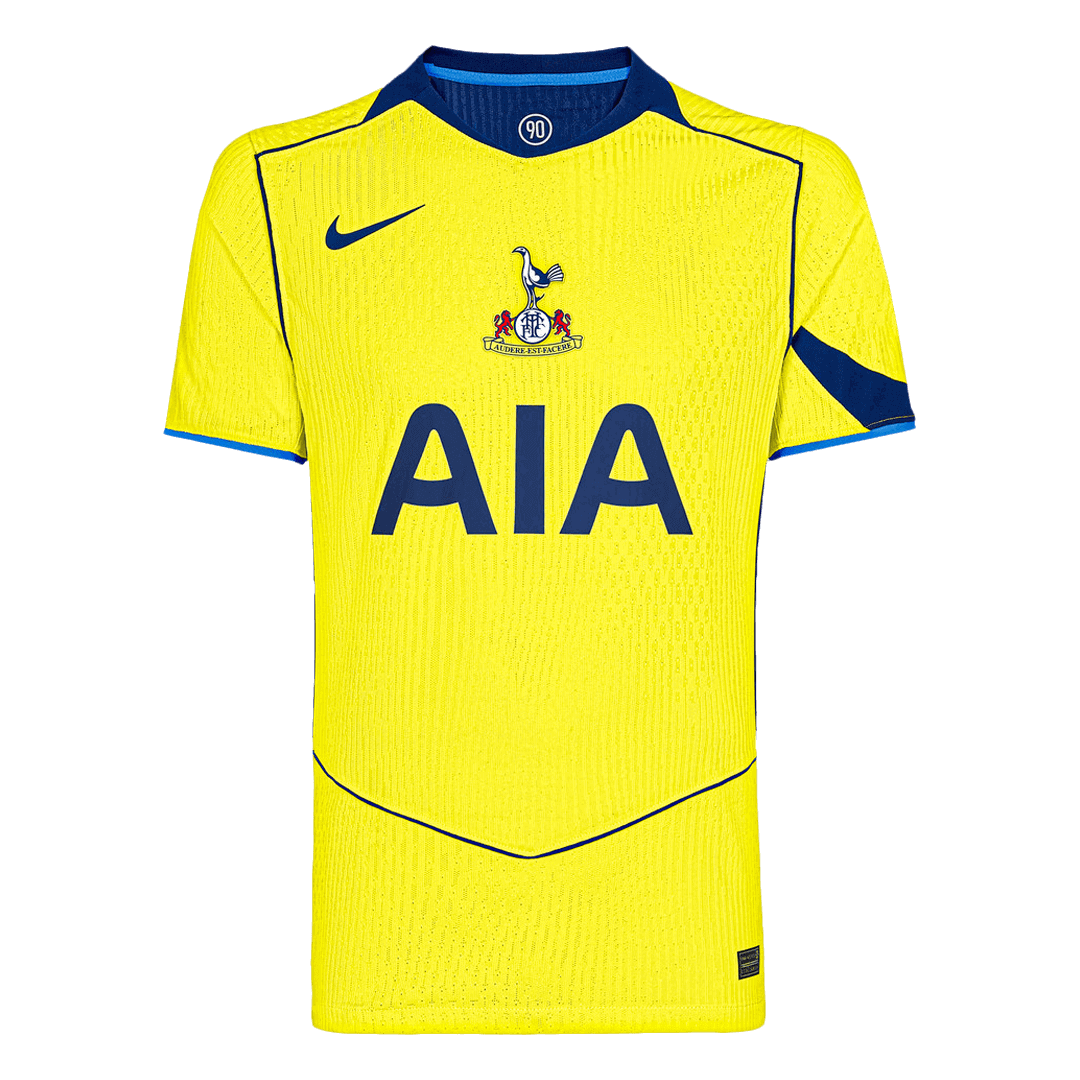 Tottenham Hotspur Third Away Authentic Soccer Jersey 2025/26