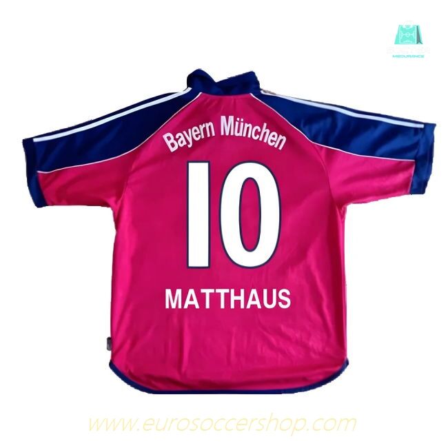 Bayern Munich 1999-01 Home Shirt ((Excellent) S) (Matthaus 10)
