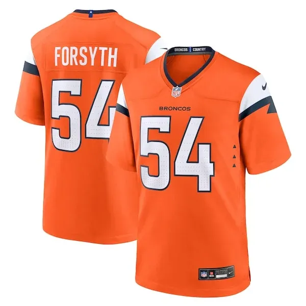 None Game NFL Jersey - Orange | Elite Football Apparel | NFL Football