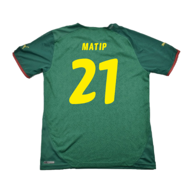 Cameroon Home Kit FIFA Approved (Matip 21)