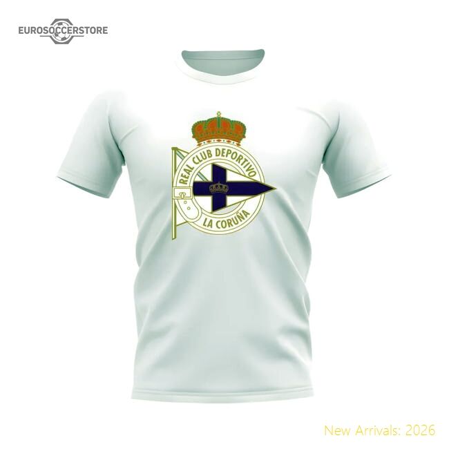 Official Popular Deportivo Badge T-Shirt (White)