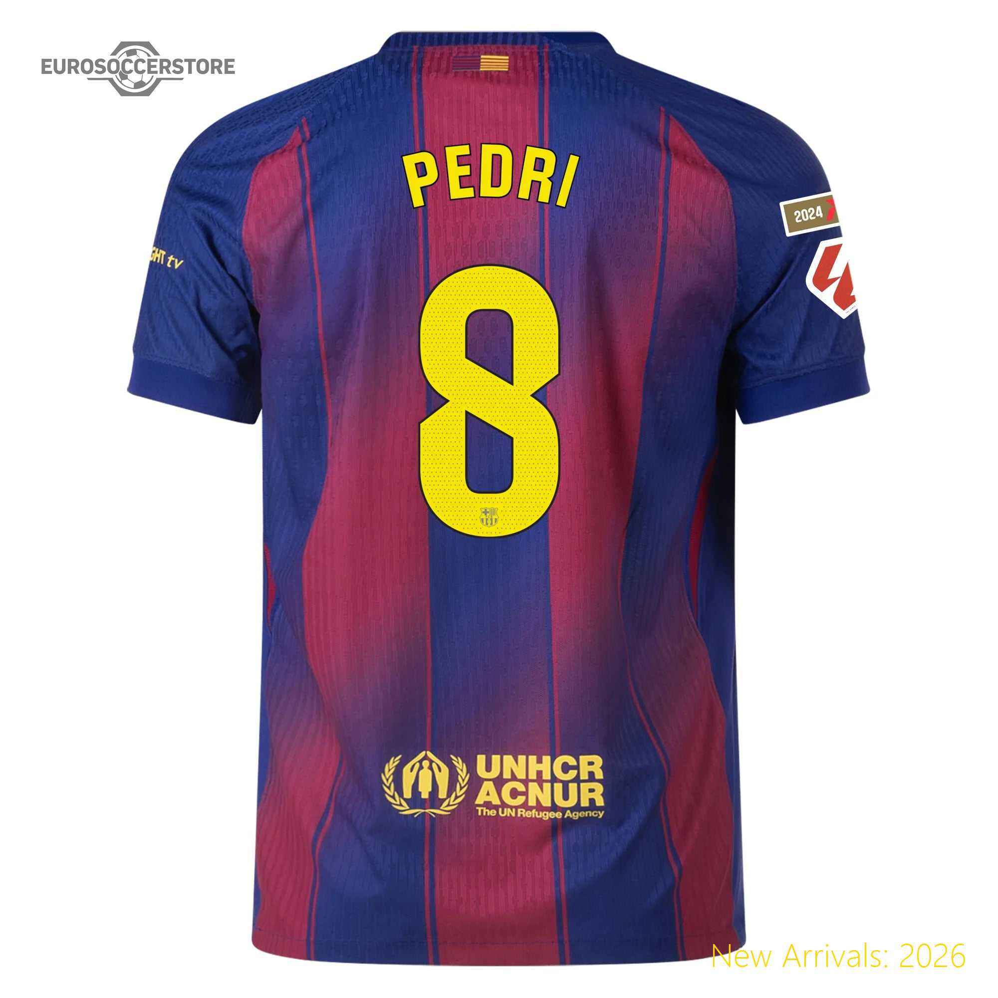 Men Bar Pedri Barcelona Home Home Premium-quality Jersey 2023