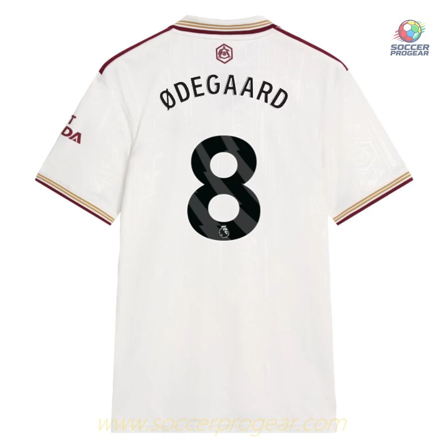 Arsenal Third Shirt 2025-26 Edition Odegaard