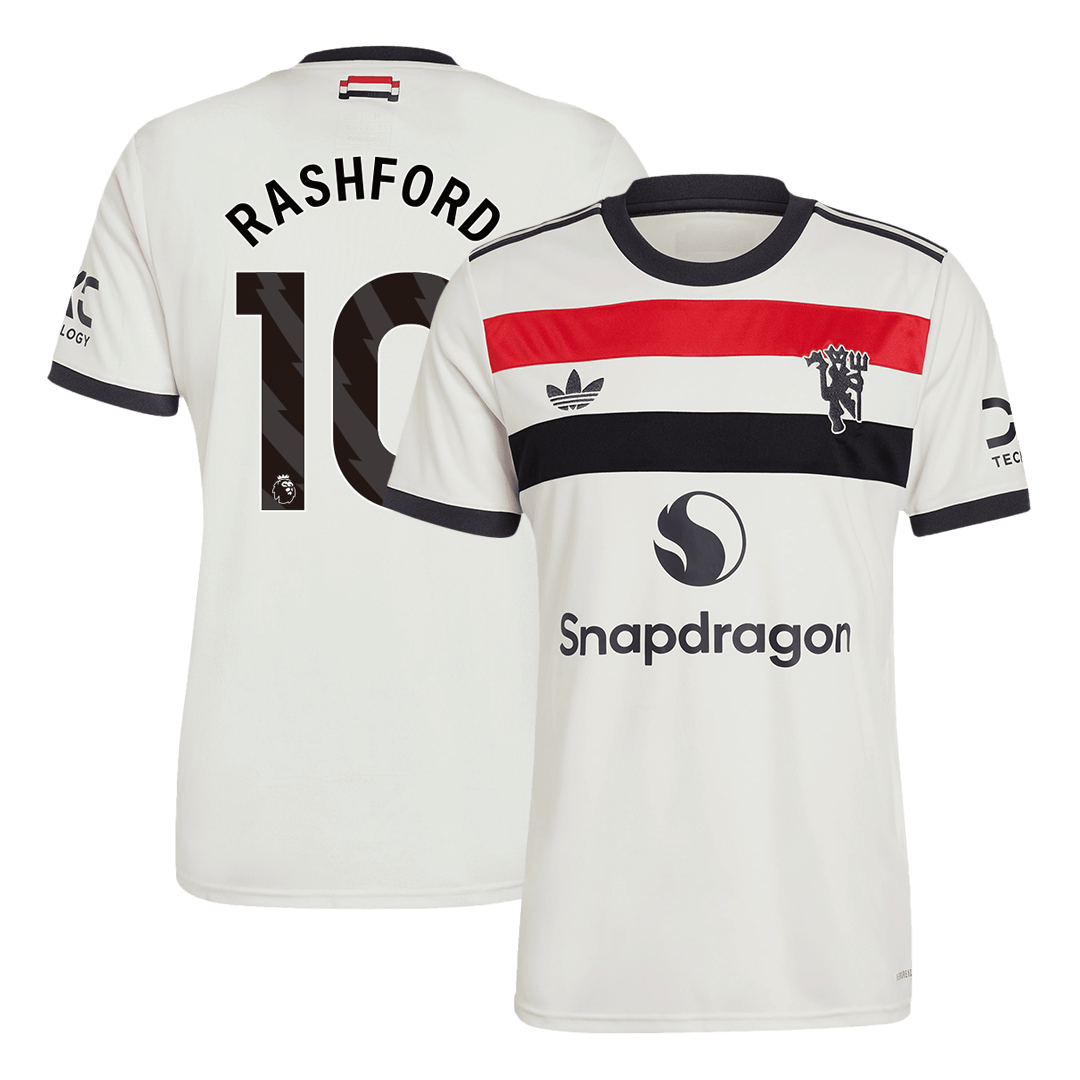 RASHFORD #10 Manchester United Third Away Soccer Jersey 2024/25Authent