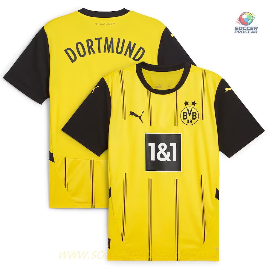 BVB Dortmund Home Team Jersey 2024-2025 Season