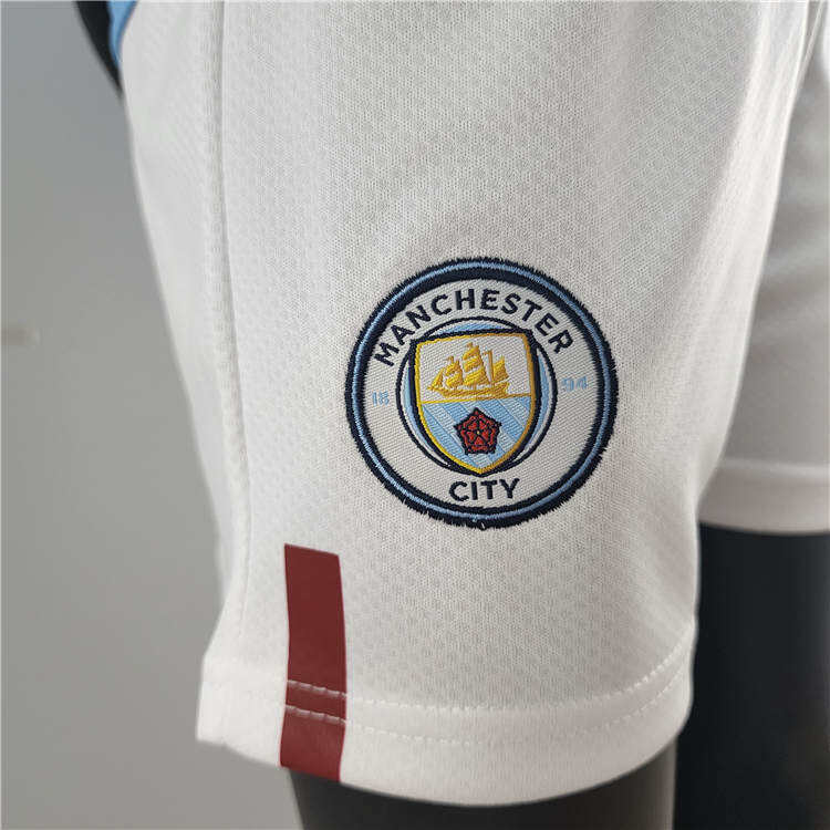 Kids Manchester City 2223 Home Kit ShirtShorts - Official Replica