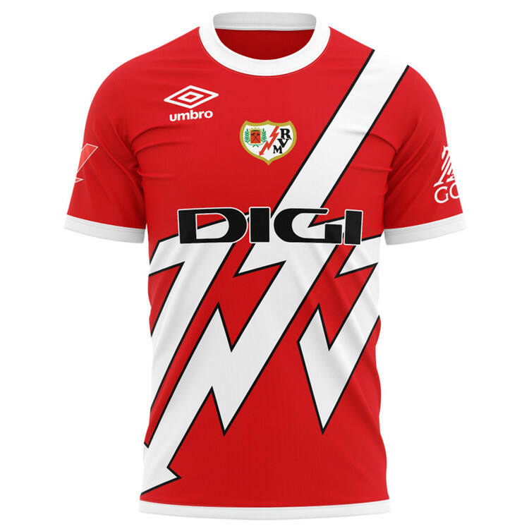 Rayo Vallecano 2425 Away Football Shirt JAMES 10 - Official Replica