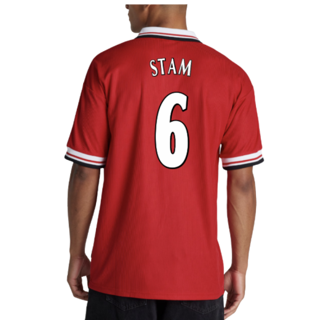 1998-2000 Man Utd Retro Home Top (Stam 6)
