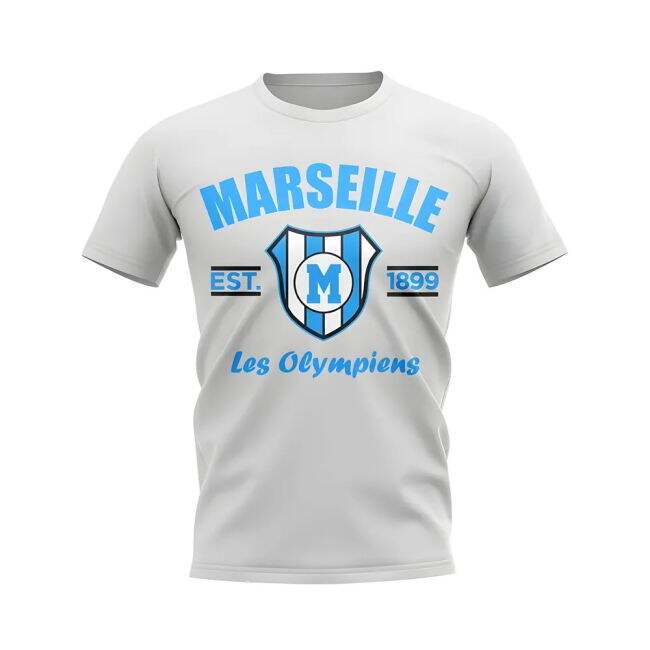 Original 2025-2026 Marseille Ligue 1 Home Strip