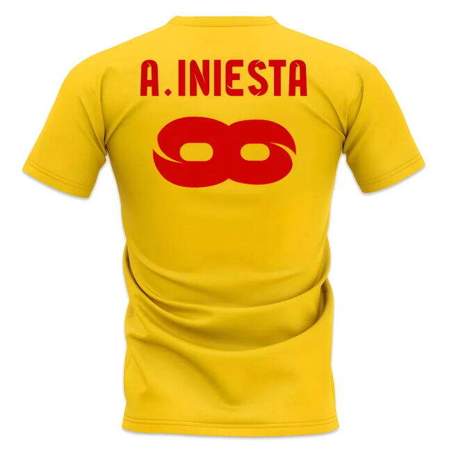 Football T-Shirt (Yellow) Quick Dry Stitching Stitching