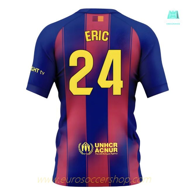 2025-2026 Barcelona Home Shirt (Kids) (Eric 24)