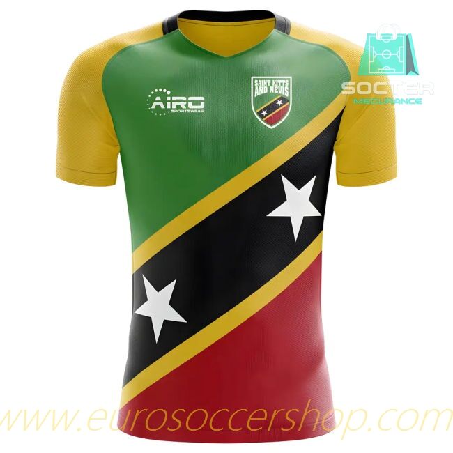 2025-26 Collection St Kitts and Nevis Home Kit Kids Edition