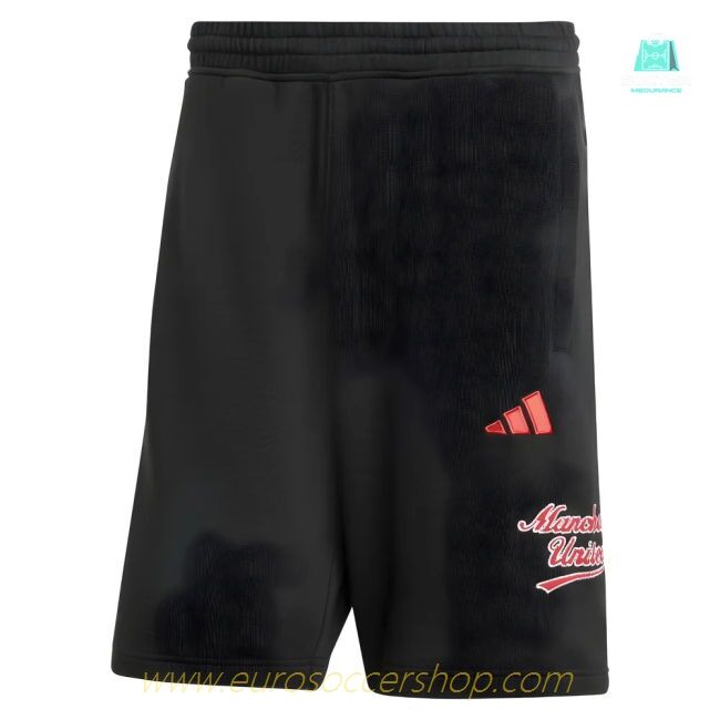 2025-2026 Man Utd US Shorts (Black)