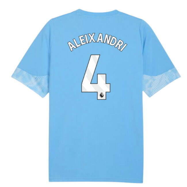 2025-2026 Man City Training Jersey (Light Blue) (Aleixandri 4)