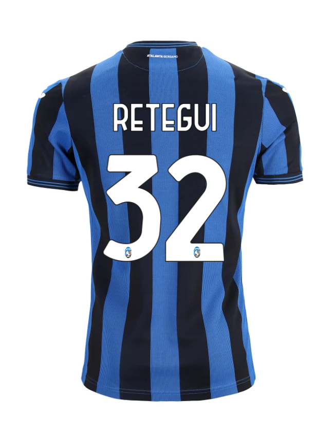 Atalanta 24-25 Home Jersey with RETEGUI 32 Printing