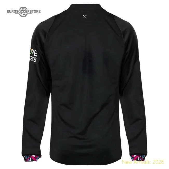 Elite 2022-2023 West Ham Long Sleeve Away Shirt - Premium Quality