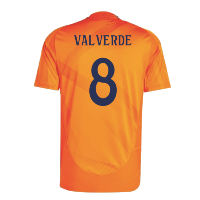 2024-2025 RM Away Football Shirt (Valverde 8) Lightweight
