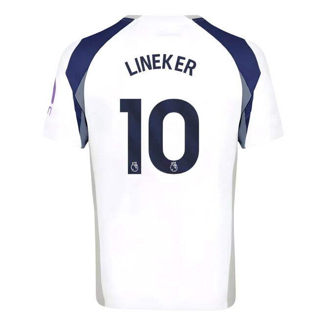 Vintage Spurs 2025-2026 Tottenham Hotspur Home Shirt (Lineker 10) f...