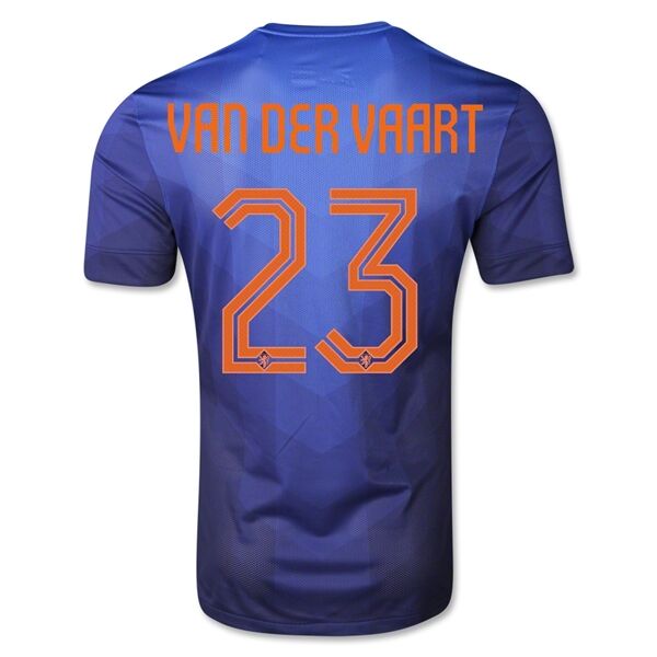 Netherlands 201415 Away Soccer Shirt 23 VAN DER VAART - Official