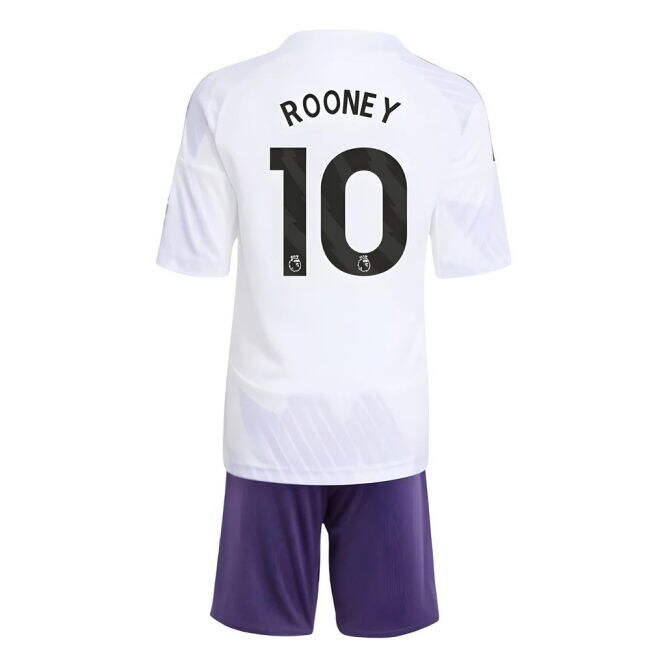 Vintage Genuine 2025-2026 Away Premier League Jersey Rooney 10 Ad#992