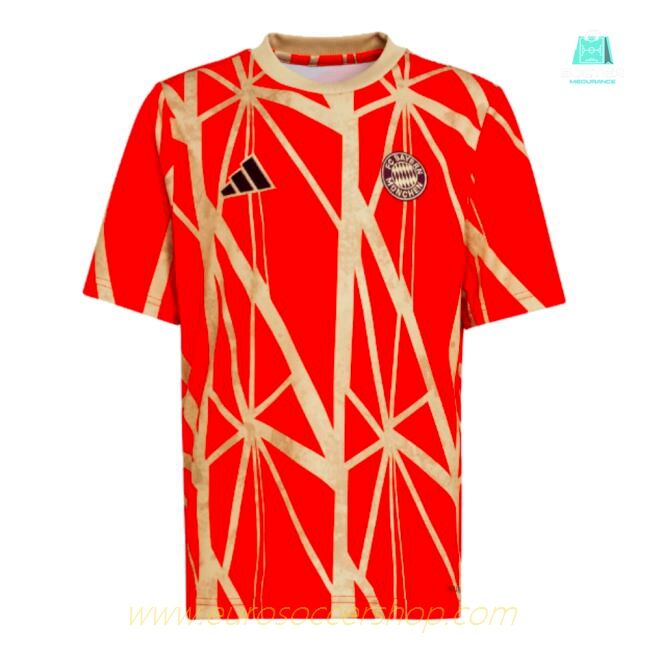 2024-2025 Bayern Munich Pre-Match Shirt (Red)