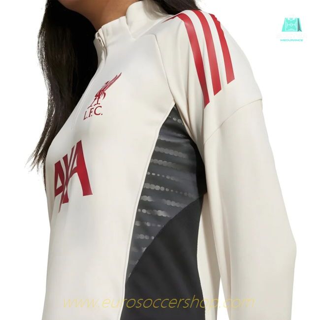 2025-2026 Liverpool Training Top (White) - Kids