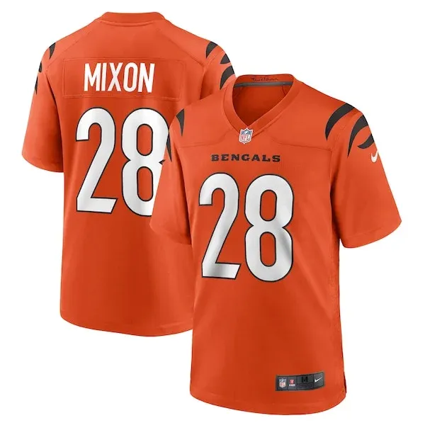 None Game NFL Jersey - Orange | Performance Football Apparel